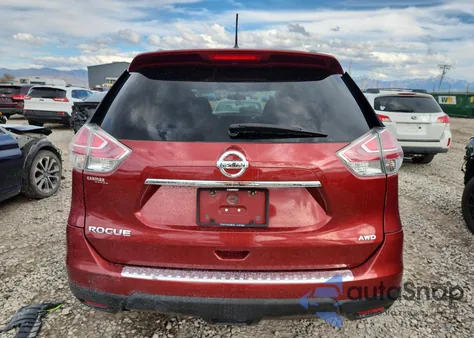 2016 Nissan Rogue S из США, поврежденный, VIN 5N1AT2MM9GC760095